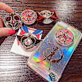Pikkukuva 3 / 5: Anime Sailor Moon Söpö Tytöt Puhelinteline Sormuspidike Mobiilijalusta, enkeli