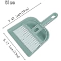 Miniatyrbilde 2 av 2: Bette 2-pakke burrenser for smådyr, kost og feiebrett for marsvin, katter, pinnsvin, hamstere, chinchillaer, kaniner, reptiler