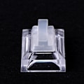 Miniatyrbild 4 av 5: Akryl transparent ring display showcase smycken dekoration stativ hållare