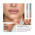 Miniatyrbillede 3 af 4: 2 stk. Nærende Lip Liner Peel Lip Liner Stay In Peel Off Lip Liner Tattoo Lip Stain