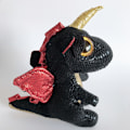 Pikkukuva 10 / 10: Suuret Silmät Pehmolelu Eläin Tyttömäinen Sydän Yksisarvinen Nuken Riie Nuken Joulu Lapset Lahja unicorn chihuahua (random color) about 15cm