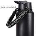 Pikkukuva 3 / 5: Paracord-kahvahihna leveäsuiseen vesipulloon - ulkoilmaselviytymiseen, vaellukseen, matkustamiseen