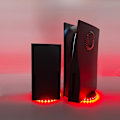 Miniatyrbilde 2 av 5: Led-lysstripholderbase Rgb Led-lysvertbase Fargeskiftende Led-lys