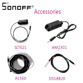Miniatyrbilde 2 av 4: Sonoff Am2301/si7021/ds18b20/ Al560 5m Forlengelseskabel Tilbehør Temperatur