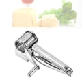 Miniatyrbillede 1 af 5: Rustfri Stål Oste Rivjern Rotations Cylindre Grøntsags Skærer Slicer Shredder