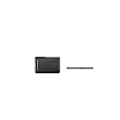 Miniatyrbillede 3 af 5: Sort Foldbar Mobiltelefon Stativ Plast Tastaturmontering Varmeafledning Notebook