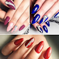 Miniatyrbilde 5 av 5: Fargerike krystall neglkunst, Flatbacks Rhinestones