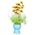 Miniatyrbilde 1 av 5: Kunstig blomstdekorasjon for akvariumsimulering Glødende kunstige planter for stue kontor balkong