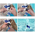 Miniatyrbillede 5 af 5: Kompatible Polaris Poolrenser Dele, 12 Pak - Kompatible Sweeper Slangehale Si-filtre, Poolrenser Backup Filter Dele
