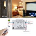 Miniatyrbillede 2 af 5: 220V Mini Relæmodtager Trådløs Smart Switch RF 433MHz Vægpaneel Switch