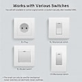 Miniatyrbild 5 av 5: 10 st Zigbee 3.0 Mini Smart Switch Yandex Alice Tuya Smart Home DIY Ljusströmbrytare 5pcs