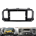 Miniatyrbillede 2 af 5: 9 tommer bilradio instrumentbræt til Dispatch Proace Expert Traveler Dvd Stereo rammeplade adapter