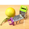 Miniatyrbillede 5 af 5: Mini Firkant Køkken Manuel Grøntsags Skærer Slicer Rustfrit Stål Rivjern Til