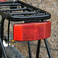 Miniatyrbilde 2 av 5: Sykkel Reflektor Baklys For Bagasjebrett Ingen Batteri Aluminium