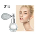 Miniatyrbillede 1 af 5: 4 farver highlighter pulver spray høj glans glitter pulver glitter pulver spray