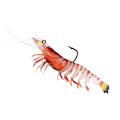 Miniatyrbild 5 av 5: Luminous Shrimp Luya Mjukbete Med Överviktig Superskarp Hacke Tpe Material Fiske