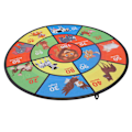 Miniatyrbillede 1 af 5: Dobbeltsidet Dartboard Sæt til Børn - Inkluderer Dyretal - 6 Pile og 12 Klæbende Bolde