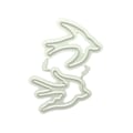 Miniatyrbillede 1 af 5: Svale Metal Skæredør Stencil Diy Scrapbooking Album Papirkort Skabelon Form Embossing Håndværk Dekoration