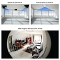 Miniatyrbillede 2 af 5: Sikkerhed 360 Panoramisk Ip Kamera 1080p Høj Definition Objektiv Wifi Kamera