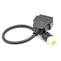 Miniatyrbillede 2 af 5: 6 Pin til Obd 16 Pin Adapterkabel Motorcykel Fejlfindingsstik til Delphi