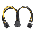 Pikkukuva 2 / 3: Pcie 8-pinninen 2 x 8-pinniseen (6+2) Pci Express -sovittimen virtajohto Pcie Y -jakokaapeli 8 I