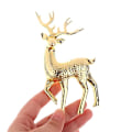 Miniatyrbilde 2 av 5: 5 stk Kunstig Jul Simulering Sika Hjort Rein Eventyr Hage Rekvisitter Statue Hjem Elg Skap Ornamenter Kakedekorasjon