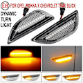 Pikkukuva 2 / 5: Peräkkäin vilkkuva LED-vilkku sivuvalo dynaaminen vilkku Opel Mokka X Chevrolet Trax Buick Encore 2013-2020