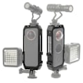 Pikkukuva 2 / 5: Insta 360 One X2 -kameran runkokehikko kylmäkengällä ja 1/4 tuuman ruuvinreiällä