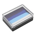 Miniatyrbillede 1 af 5: Vandaktiveret makeup ansigts- og kropsmaling 4 farver split kagepalet til cosplay Halloween - 30g