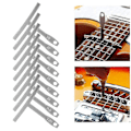 Miniatyrbild 3 av 5: Gitarr Luthier Mätverktyg Set Sträng Action Linjal, 9 Erstring Radie Gauge För Gitarr Reparation
