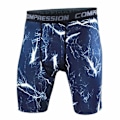 Miniatyrbilde 1 av 4: Kompresjonshorts for menn 3D-trykk kamuflasje bodybuilding tights korte menn trenings shorts