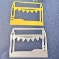 Miniatyrbillede 3 af 5: Skæredåse Diy Prægningsforme Skabelon Skæredåse Til Scrapbog Album