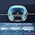 Pikkukuva 2 / 5: Kannettava kaulapuhallin, Super Quiet & Lightweight Neck Fan, 3 nopeutta 360 Cool Air Fan ripustamiseen, USB-ladattava kaulapuhallin, lapaton kaulapuhallin autoon ulkona Buzzer