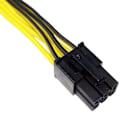 Pikkukuva 2 / 2: Pcie 6-pinninen uros 8-pinniseen (6+2) uros Pcie-sovitinvirtajohto (8 kpl)