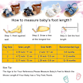 Miniatyrbilde 2 av 4: Spedbarnsandaler for sommeren, pustende og sklisikre, for gutter og jenter, myke såler, nyfødte førstegangssko e-bowknot 12-18 months infant