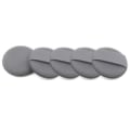 Miniatyrbillede 1 af 2: 5 stk. Mikrofiber Voks Applikator 4 Tommer Rund Bilpleje Lommesvamp Med Elastisk Fingerbånd Voks Applikator Til Biler Voks Applikator Skum Svamp