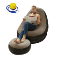 Miniatyrbilde 1 av 5: Lazy Aerate Sofa Utendørs Folding Oppblåsbar Sete Lomme For Stue Soverom Møbler Stol