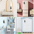 Miniatyrbillede 5 af 5: Katte Bilstickers, 1 stk Sød Kat Bilsticker Sjove Bilsticker Bilsticker Bilstikker Vindue Dekoration Sticker Dekoration Sticker