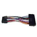 Miniatyrbillede 3 af 5: 24 P til 10p Atx-strømkabel (3,94 tommer 18awg) Atx Psu Hovedstrømadapterledning
