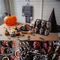 Pikkukuva 3 / 5: Kallojen Muotit Leivontaan, Kallojen Leivonta, Halloween Kallojen Leivontavuokia, Kallo Pizza Vuoka