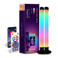 Miniatyrbilde 1 av 4: Wifi Smart Led Lys 12w Pickup Rytmelampe Rgb Atmosfærelys Stemmestyring Fargerike Lys