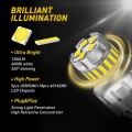 Pikkukuva 5 / 5: 2 kpl Auton T20 7440 W21w Led Canbus Peruutusvalot 7443 Led Polttimo Takajarru Signaalivalot 6000k Super