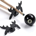 Miniatyrbilde 4 av 5: 10 stk Snooker Billardkø-Stativ Brohode Hjortegevirer Stang Holder