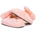 Miniatyrbild 3 av 3: Pojkar Flickor Varmt Plysch Djurtofflor Barn Vinter Inomhus Hushållsskor pink rabbit 7-8 toddler