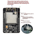 Miniatyrbilde 5 av 5: Esp32-cam-mb Usb Esp32 Seriell Til Wifi Esp32 Cam Utviklingskort