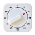 Miniatyrbillede 1 af 3: 60 Minutters Køkken Timer Koke Ring Mekanisk Tæller Opvikle Alarmur