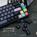 Miniatyrbilde 5 av 5: 133-tasters Dye Sublimation PBT-taster Xda-profil for Mx-brytere