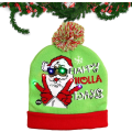 Miniatyrbilde 5 av 5: Strikkede julelyshue, vinterlue med LED-lys - Unisex utendørs lys opp lue for hjem, fest