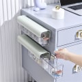 Miniatyrbild 5 av 5: Väggmonterad transparent underkläder trosor förvaringslåda strumpor förvaringslåda garderobsarrangör sovrum S