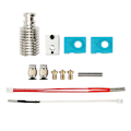 Miniatyrbild 1 av 5: 3D-skrivar Hotend Kit Uppgradering Print V5 J-head Metall Mässing Munstycke Värmare 1,75 mm